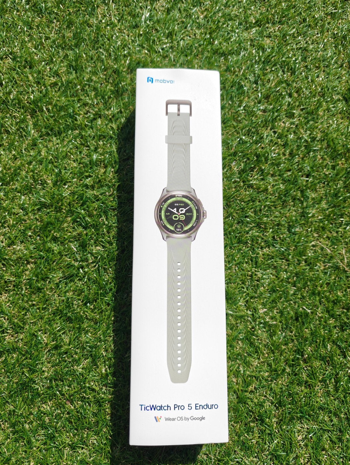 TicWatch Pro 5 Enduro Smartwatch, Ophalen of Verzenden, Zo goed als nieuw, Waterdicht, Grijs