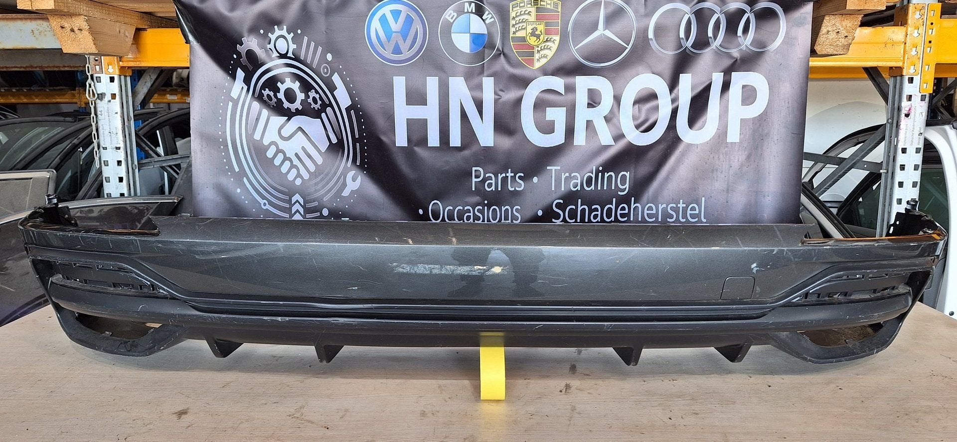 Audi Q3 F3 Achterbumper, Gebruikt, -, -, Ophalen of Verzenden
