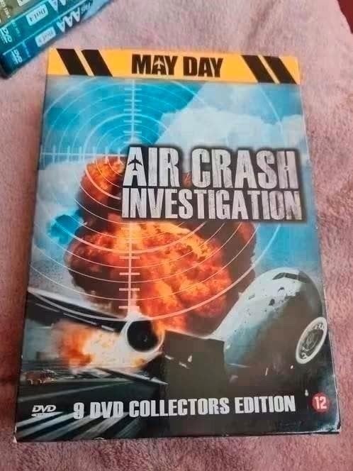 May Day Air Crash Investigation - 9 DVD Collectors Edition, Vanaf 12 jaar, Ophalen of Verzenden, Gebruikt, Oorlog of Misdaad