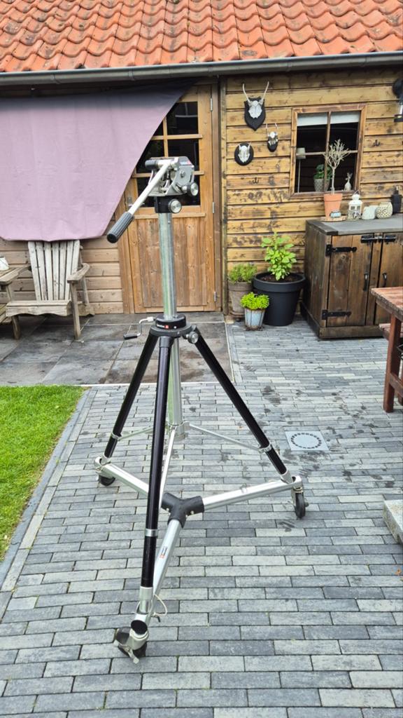 Kamera statief Quick Set Tripot, Gebruikt, 175 cm of meer, Met balhoofd, Ophalen of Verzenden