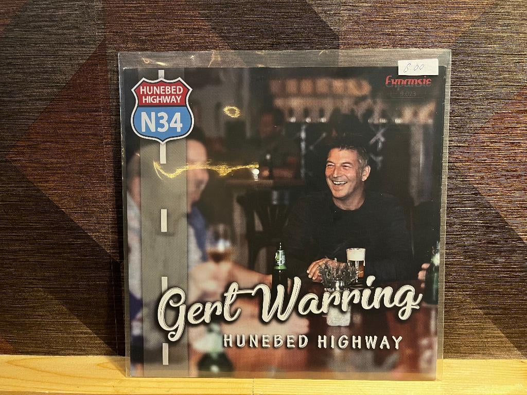 Gert Warring - hunebed Highway, Ophalen of Verzenden, Nieuw in verpakking, Overige formaten, Levenslied of Smartlap