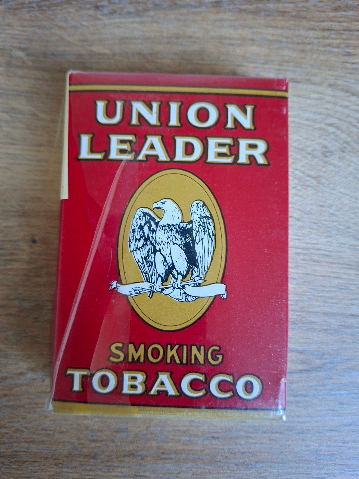 WW2 US Union Leader smoking tobacco, Ophalen of Verzenden, Amerika, Embleem of Badge