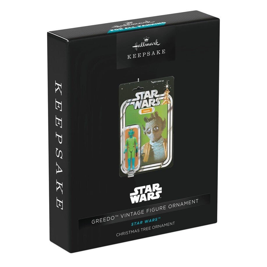Star Wars Hallmark Greedo Vintage figuur ornament exclusief, Verzamelen, Ophalen of Verzenden, Nieuw, Gebruiksvoorwerp