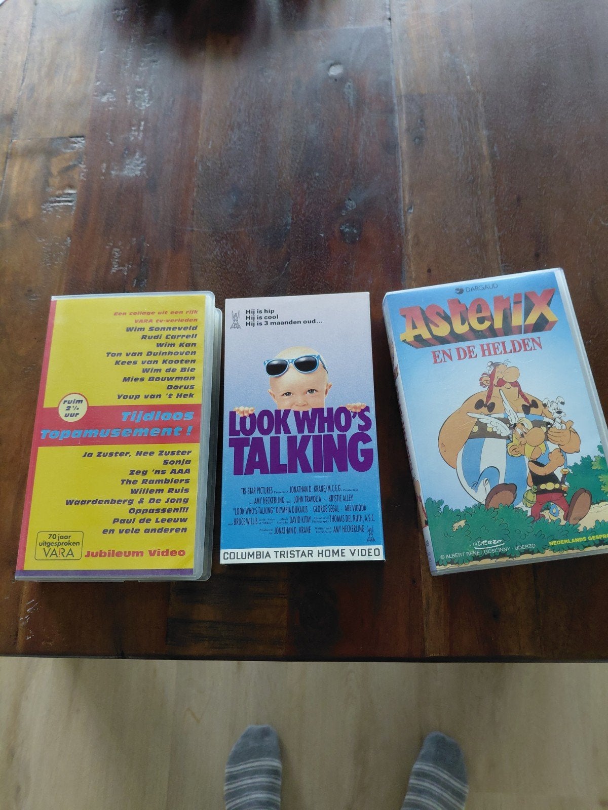 VHS-coll: Asterix, Look Who's Talking, Tijdloos Topamuse, Ophalen, Gebruikt, Alle leeftijden, Overige genres