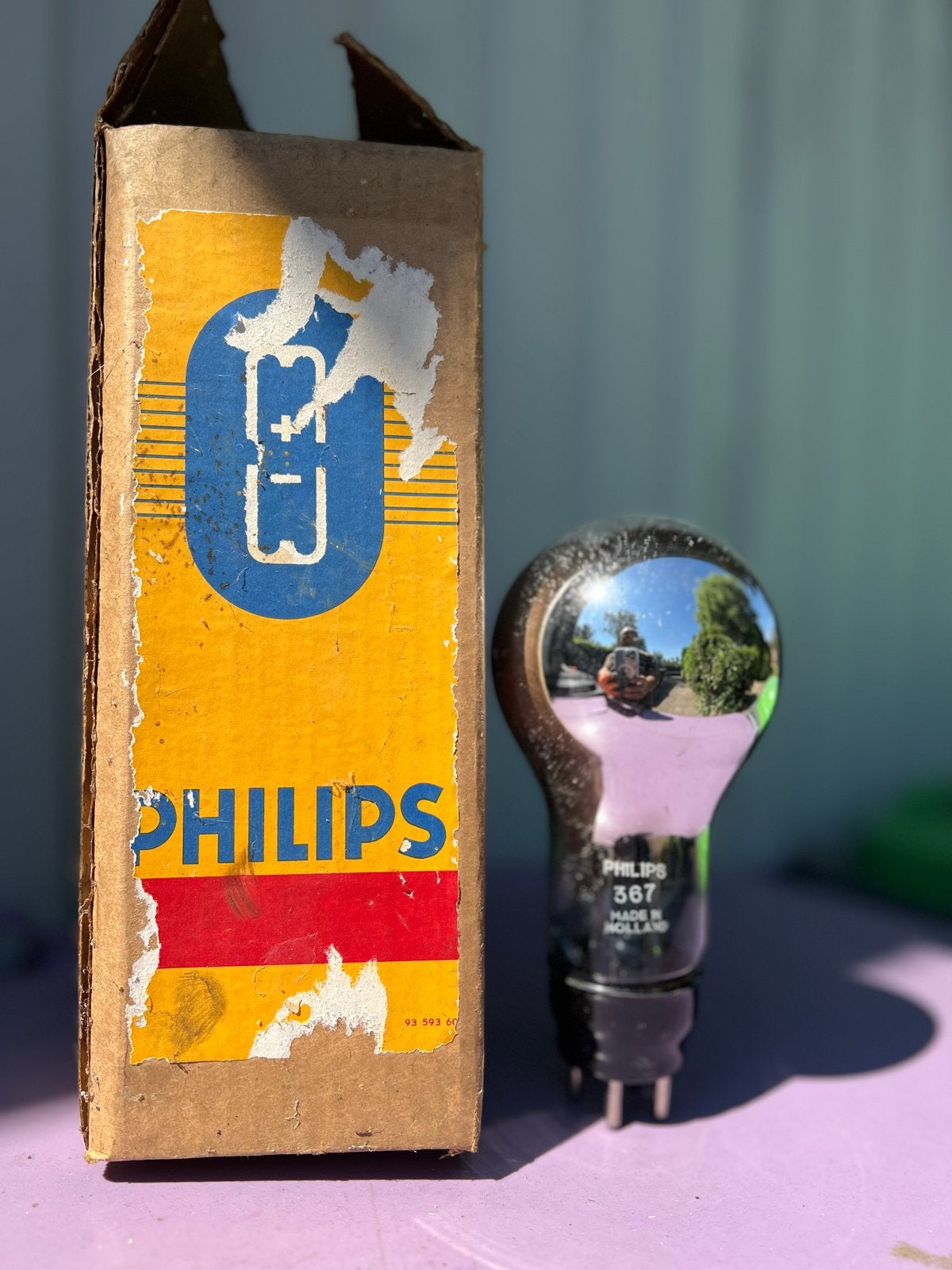 Philips 367 Radiobuis - Made in Holland, Ophalen of Verzenden