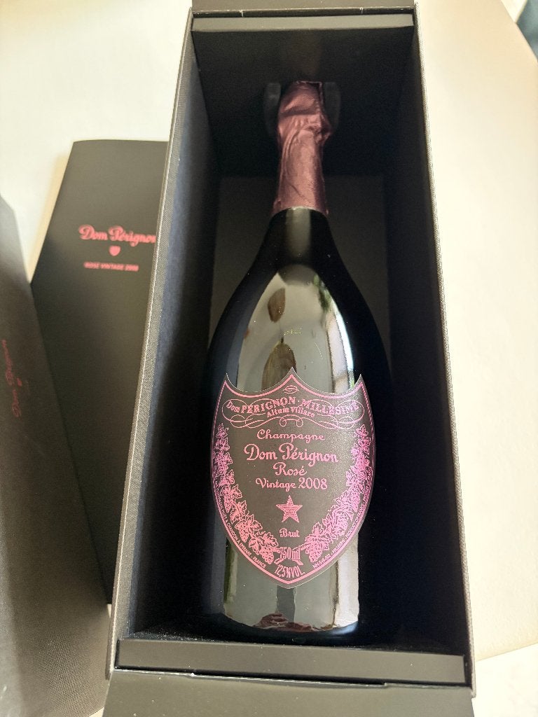 Champagne Rosé Dom Pérignon 2008, Verzamelen, Frankrijk, Nieuw, Ophalen of Verzenden, Champagne