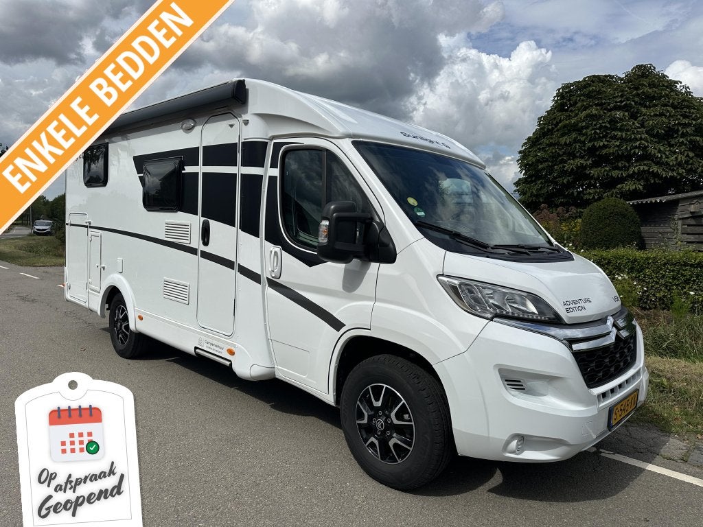 Sunlight V66 Adventure Edition Zeer scherp geprijsd!, Caravans en Kamperen, Campers, Sunlight, Ringverwarming, Luifel, Tot en met 2