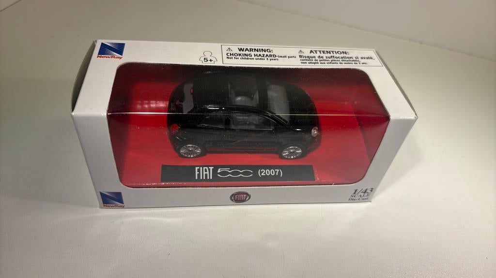 Fiat 500 black  2007 new ray 1.43, Overige merken, Auto, Ophalen of Verzenden, A
