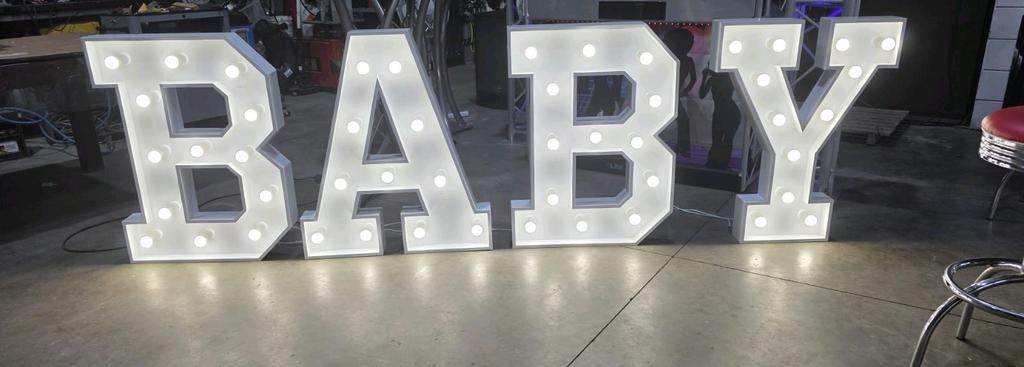Licht letters cijfers led en neon verlichting, Ophalen of Verzenden