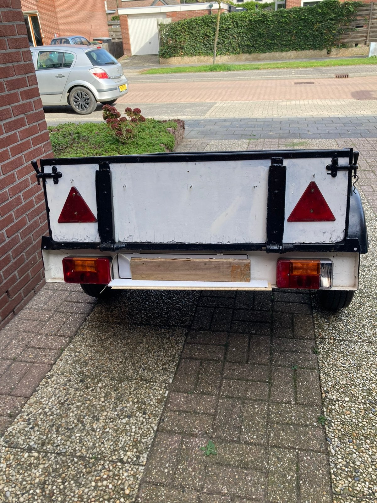 Aanhanger te koop mét accesoires, Auto diversen, Ophalen, Gebruikt