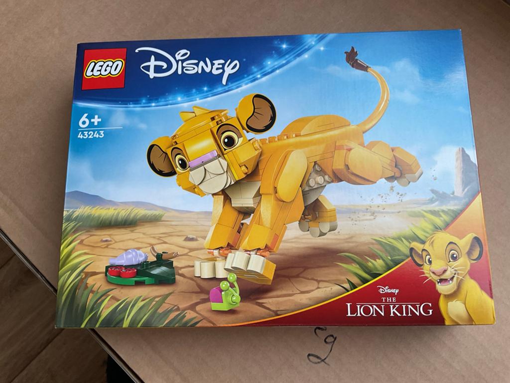 LEGO Disney De Leeuwenkoning Simba 43243 Nieuw in doos, Ophalen, Lego, Nieuw, Disney