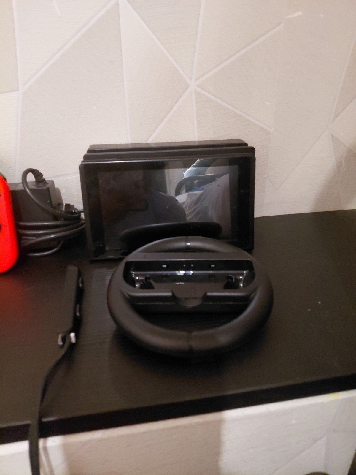 Nintendo Switch met accessoires en games, Met 2 controllers, Ophalen of Verzenden, Switch Original, Gebruikt