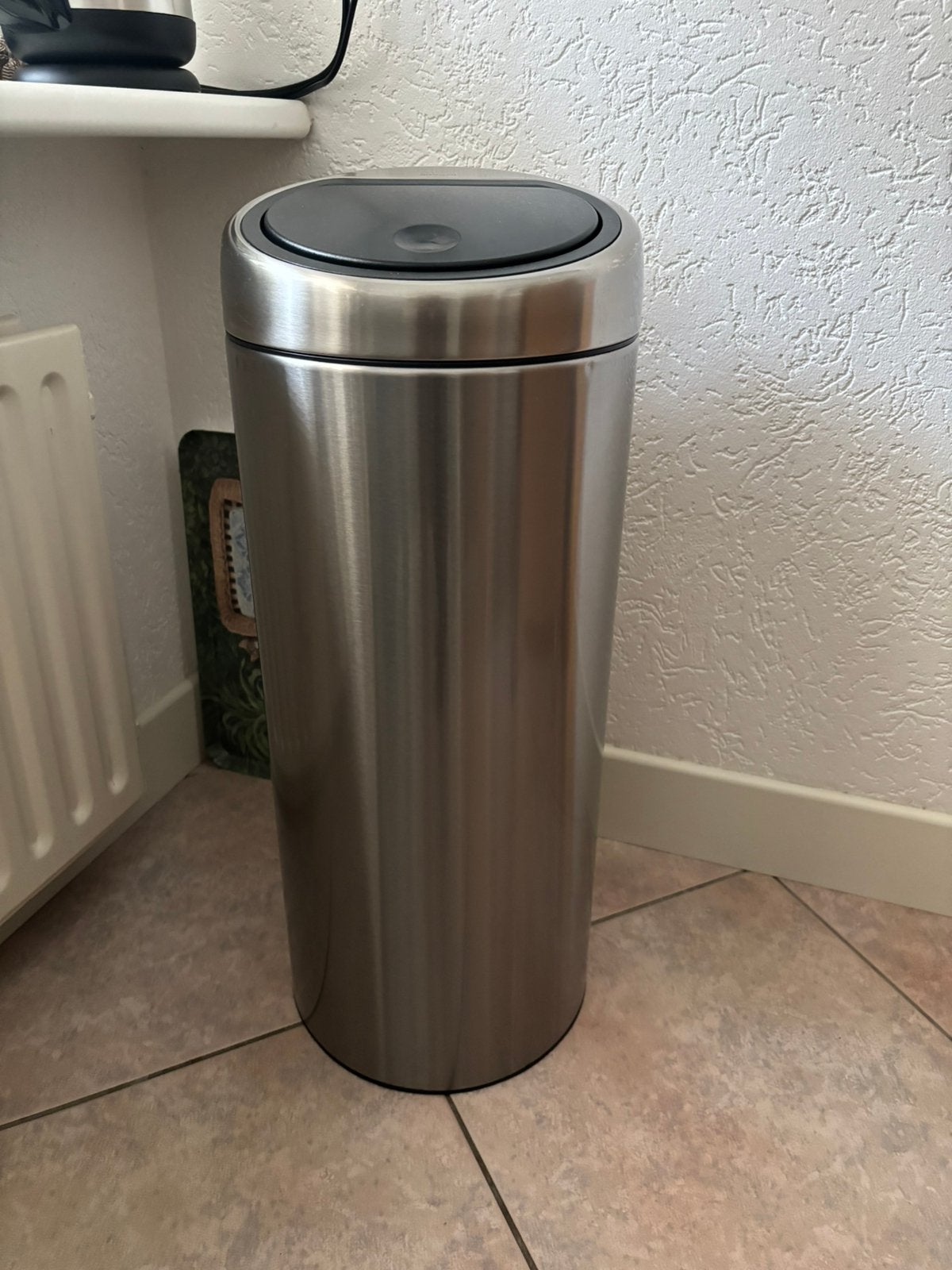 Brabantia Prullenbak 30 liter, Ophalen, Gebruikt, 50 tot 75 cm, 20 tot 30 liter