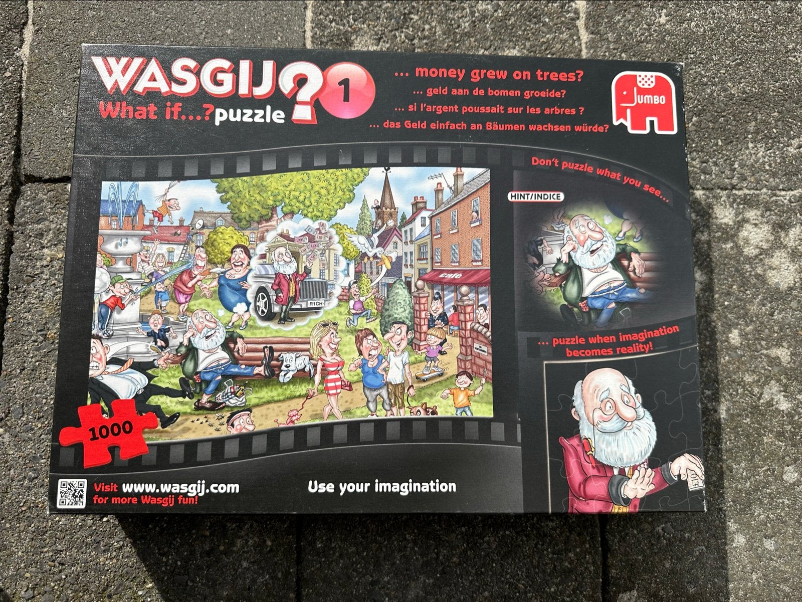 Wasgij? 1 What If...? puzzel - 1000 stukjes, Hobby en Vrije tijd, Denksport en Puzzels, Ophalen of Verzenden, 500 t/m 1500 stukjes