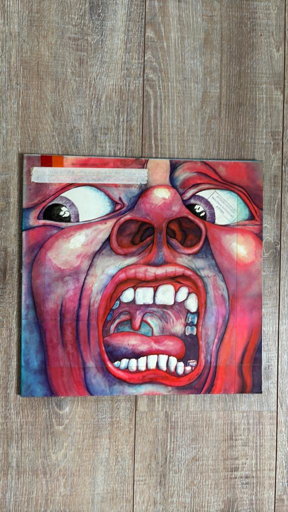 Lp King Crimson - in the court of the crimson King, Ophalen of Verzenden, Zo goed als nieuw, 12 inch, Poprock
