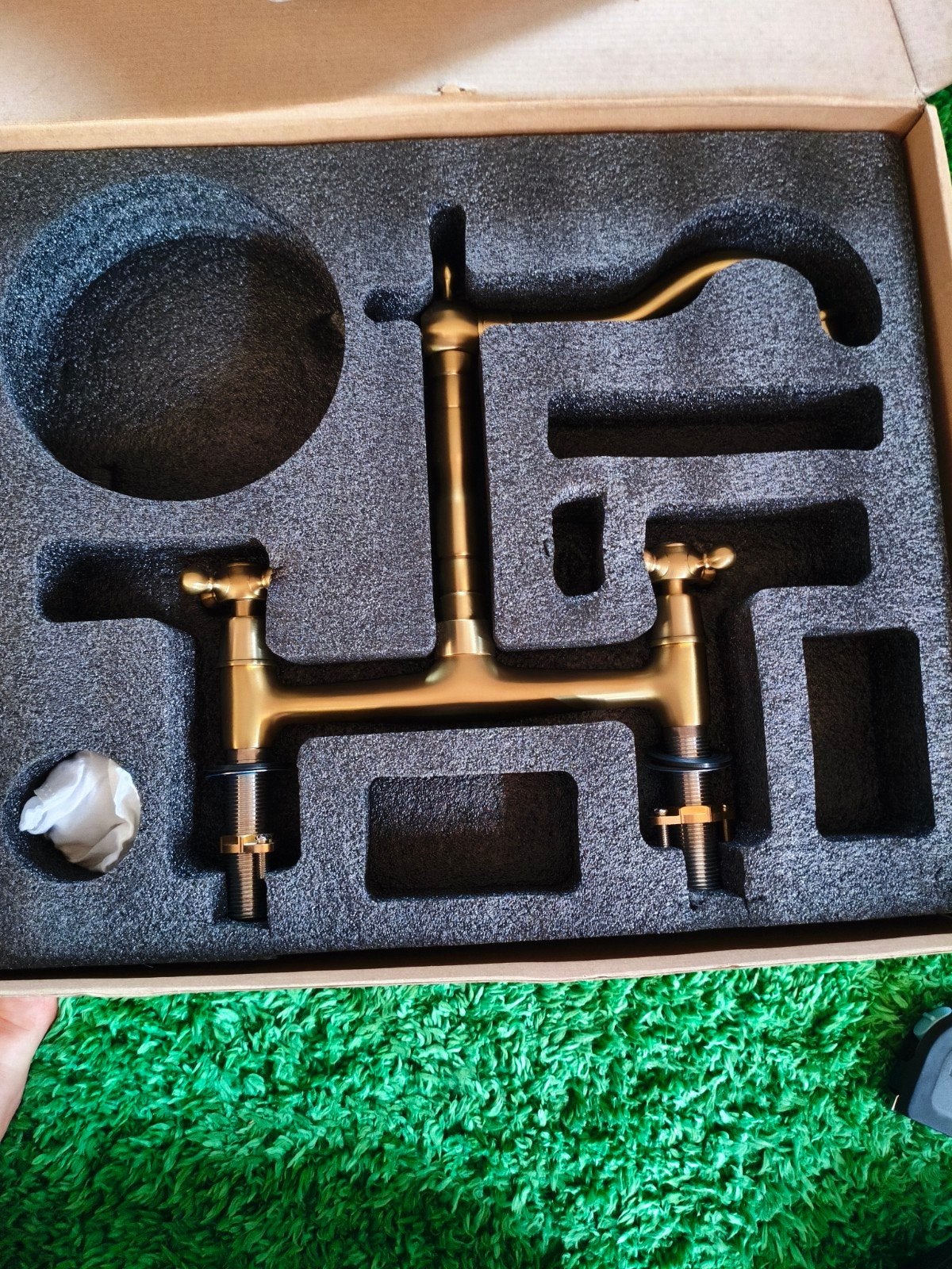 Nieuwe Retro Goudkleurige Keukenkraan - Klassiek Design, Ophalen, Overige typen, Goud, Nieuw