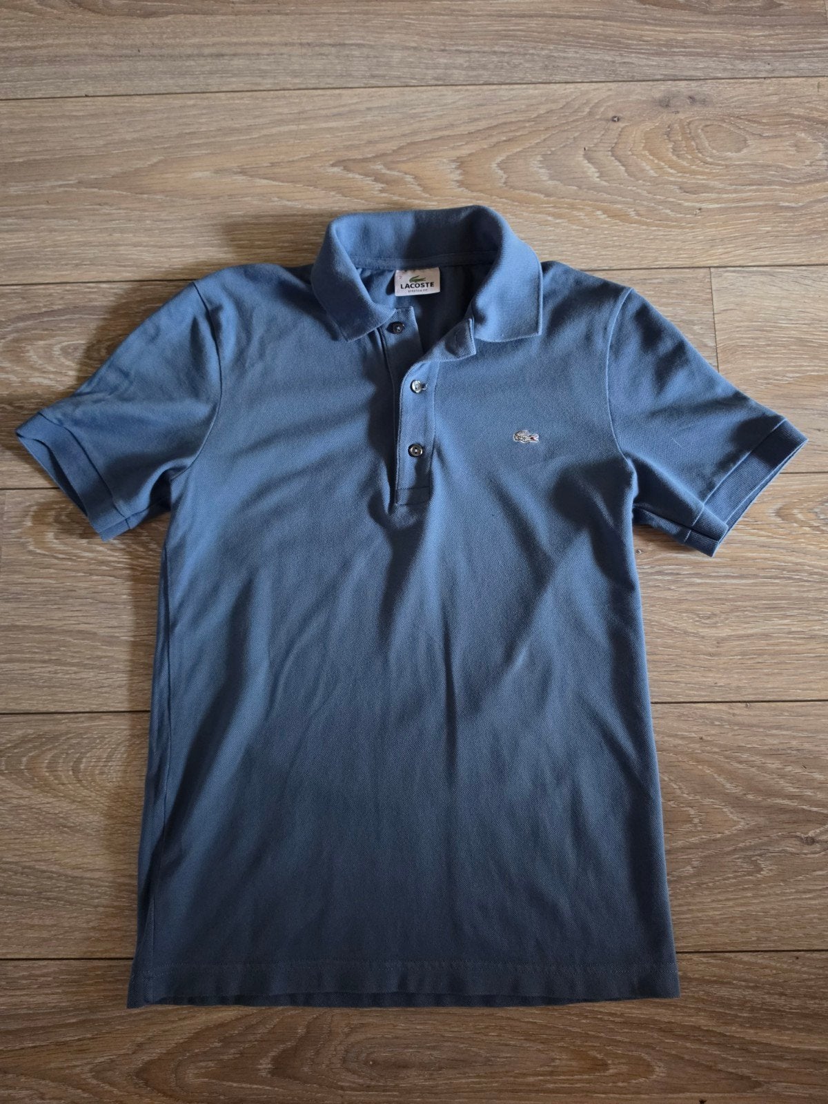 Originele Lacoste polo blauw - Zo goed als nieuw - Maat XS, Kleding | Heren, Polo's, Ophalen of Verzenden, Zo goed als nieuw, Blauw