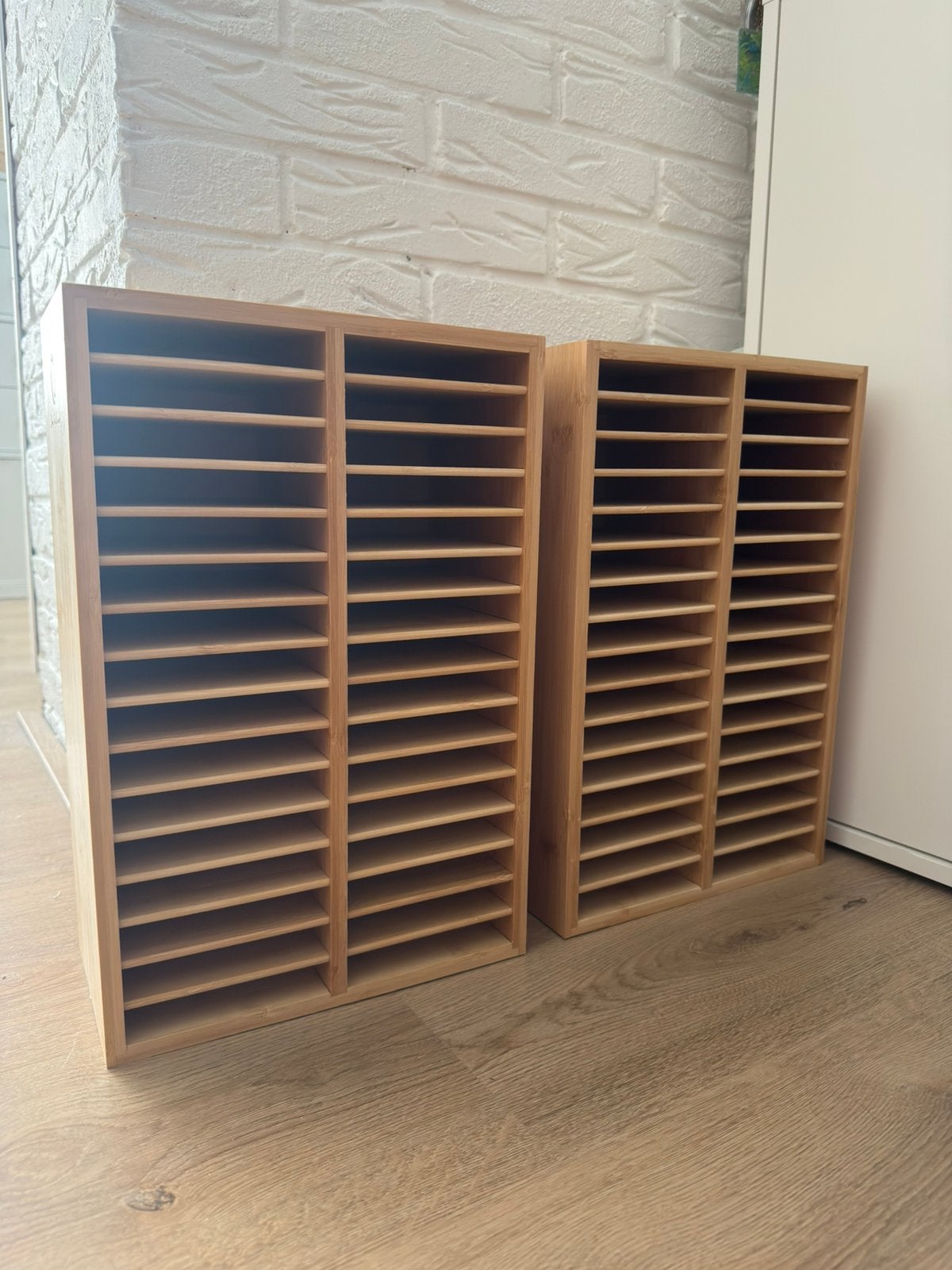 Ohuhu Bamboo Marker Organizer High Rise x2., Ophalen, Zo goed als nieuw, Potlood of Stift
