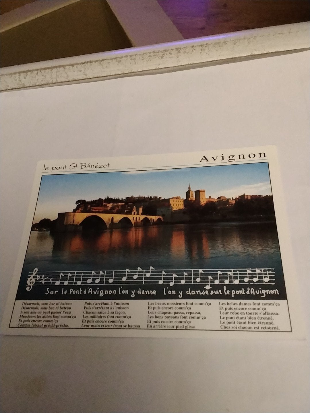 Ansichtkaart Pont St. Bénézet Avignon, 2002, Ophalen of Verzenden, 1980 tot heden, Gelopen