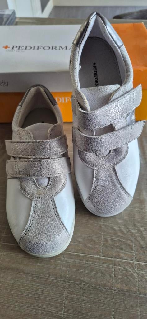 Pediforma Leren Sneakers mt 36, Pediforma, Wit, Ophalen of Verzenden, Sneakers of Gympen