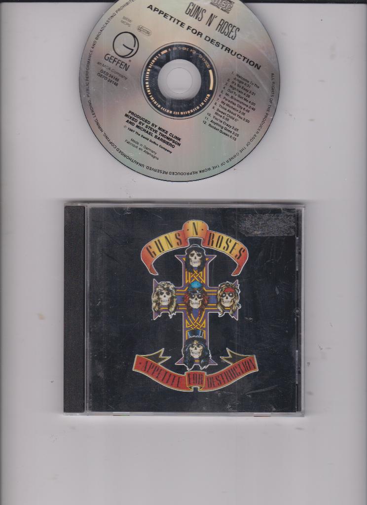 Guns N Roses - Appetite for Destruction., Verzenden, Zo goed als nieuw