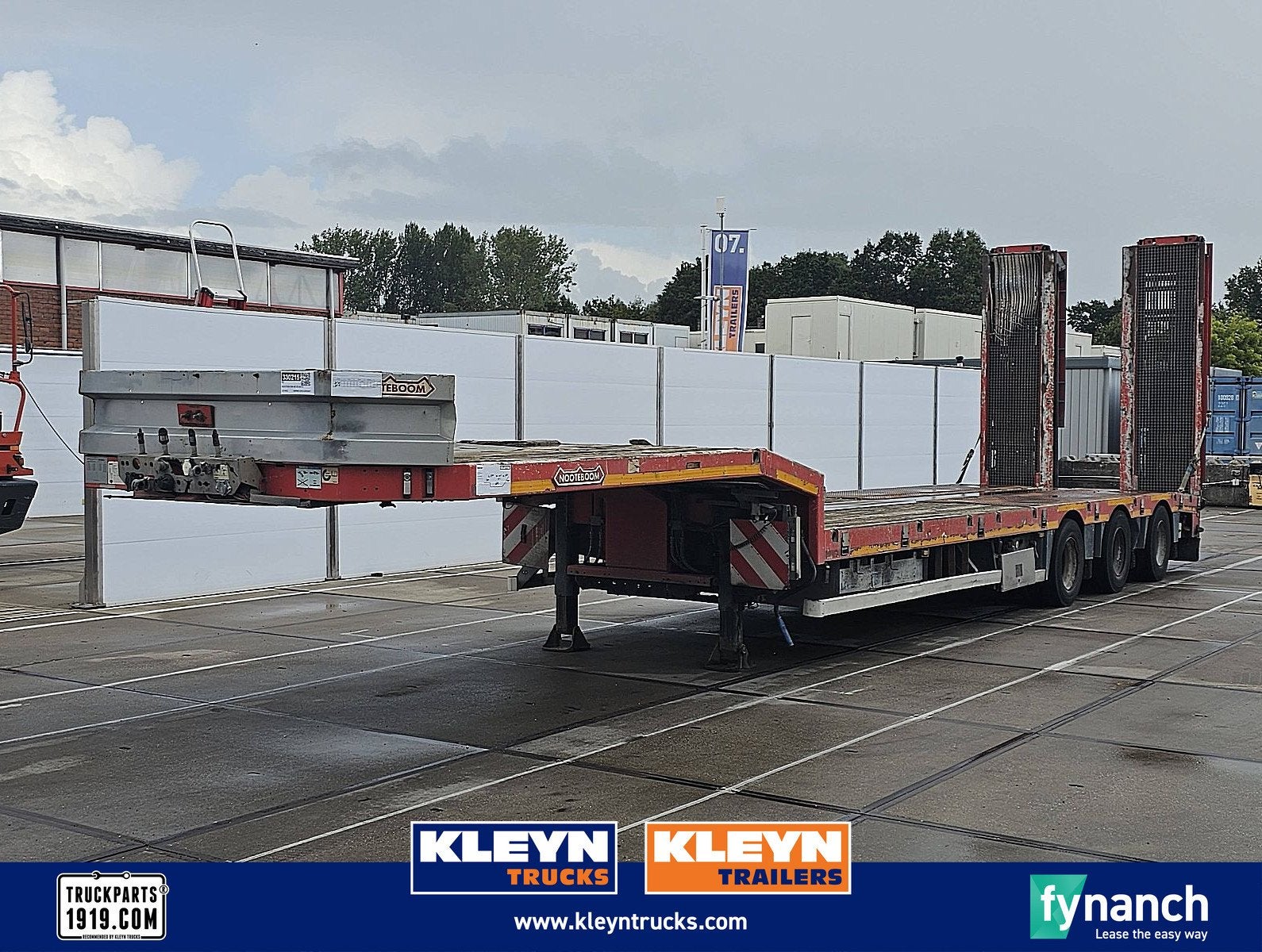 NOOTEBOOM MCOS-48-03 3 ASSEN GEDWONGEN GESTUURD, 3X HYDRAULI, Overige kleuren, Bedrijf, Aanhangers en Opleggers, Te koop