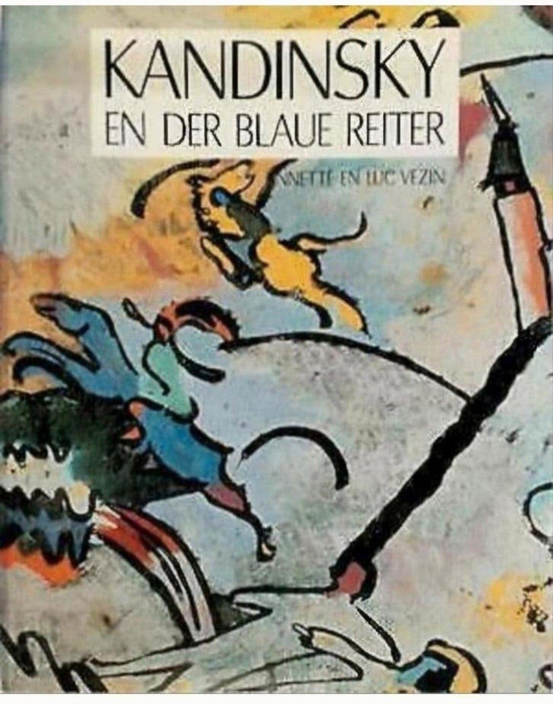 KANDINSKY EN DER BLAUE REITER groot formaat Nederlands, Verzenden, Zo goed als nieuw