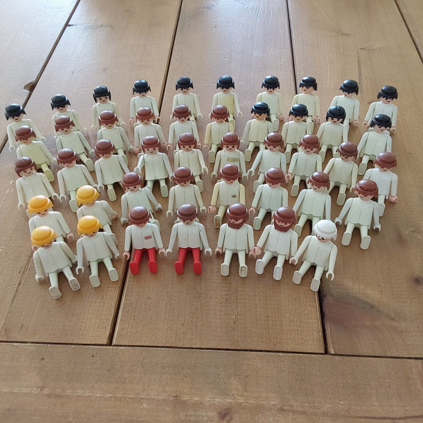 Vintage Playmobil Poppetjes 1974 - Bespeeld, Kinderen en Baby's, Speelgoed | Playmobil, Ophalen of Verzenden, Gebruikt