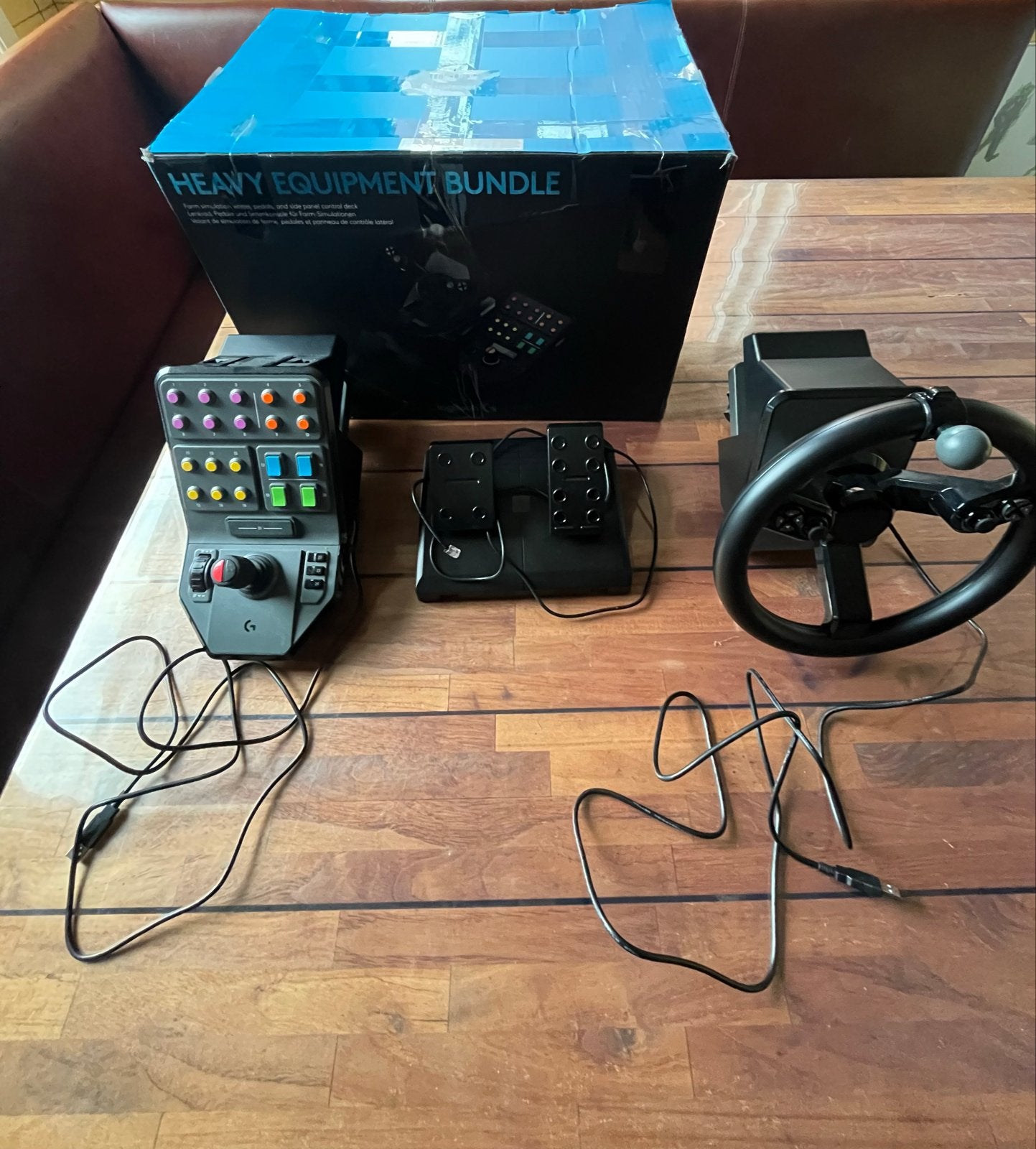 Logitech Heavy Equipment Bundle voor pc, Ophalen of Verzenden, Zo goed als nieuw