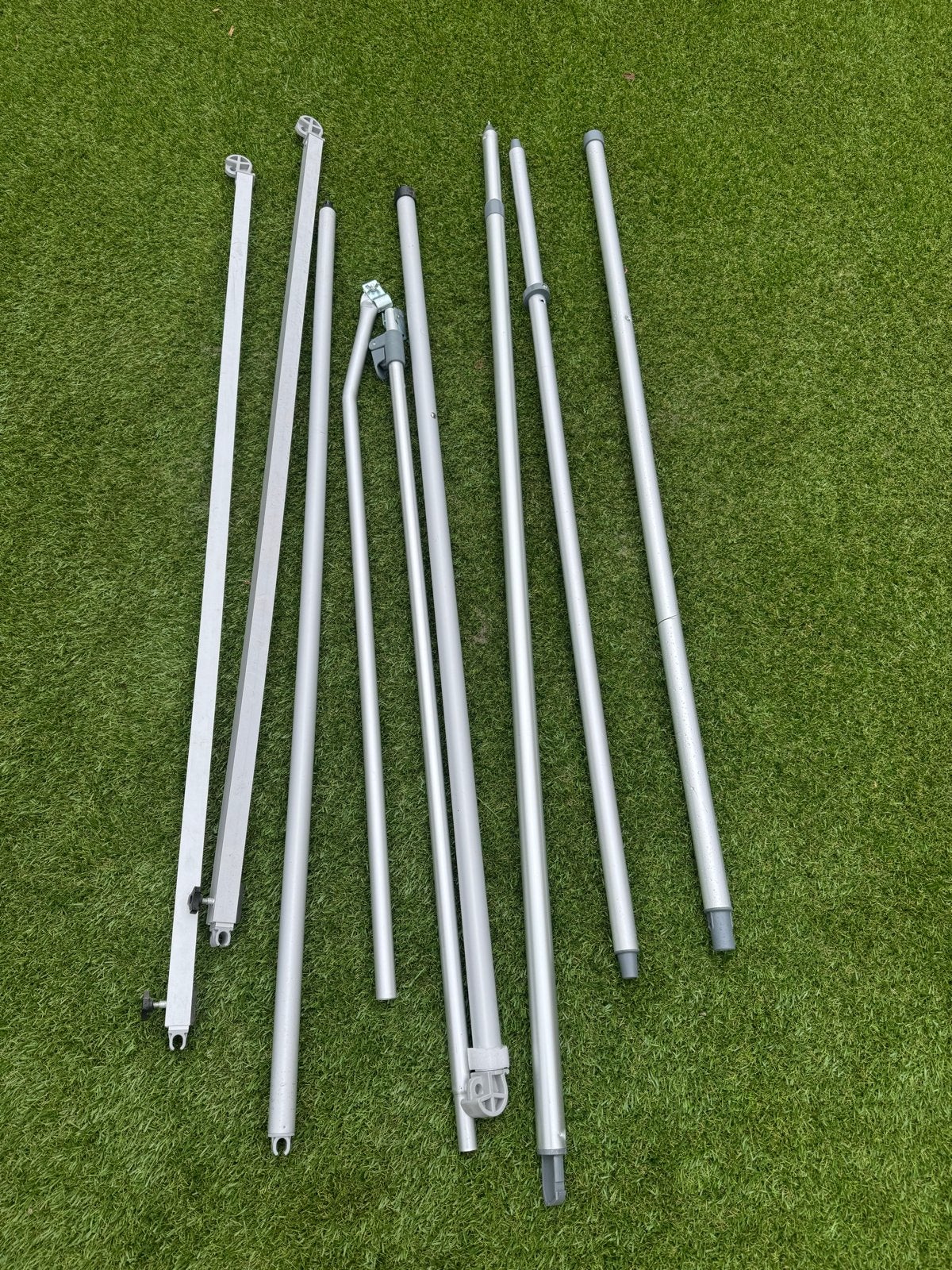 Aluminium tentstokken / rafter stokken obelink, Ophalen of Verzenden, Gebruikt