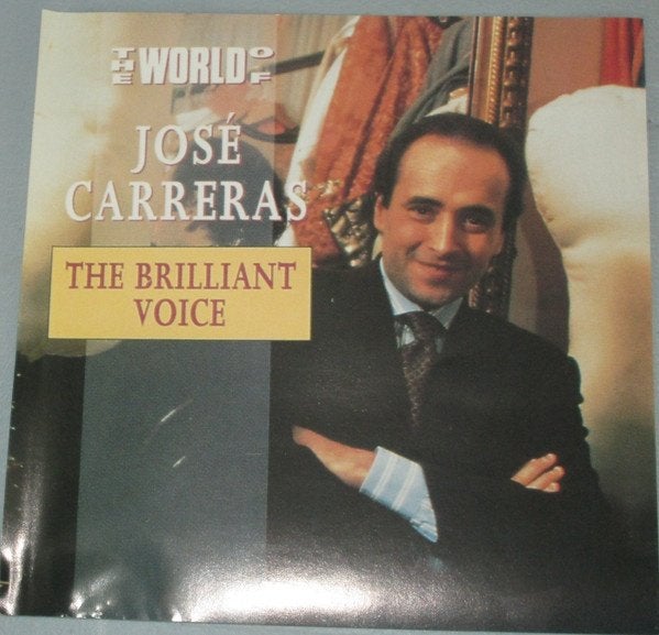cd van José Carreras – The Brilliant Voice, Verzenden, Classicisme, Zo goed als nieuw, Kamermuziek