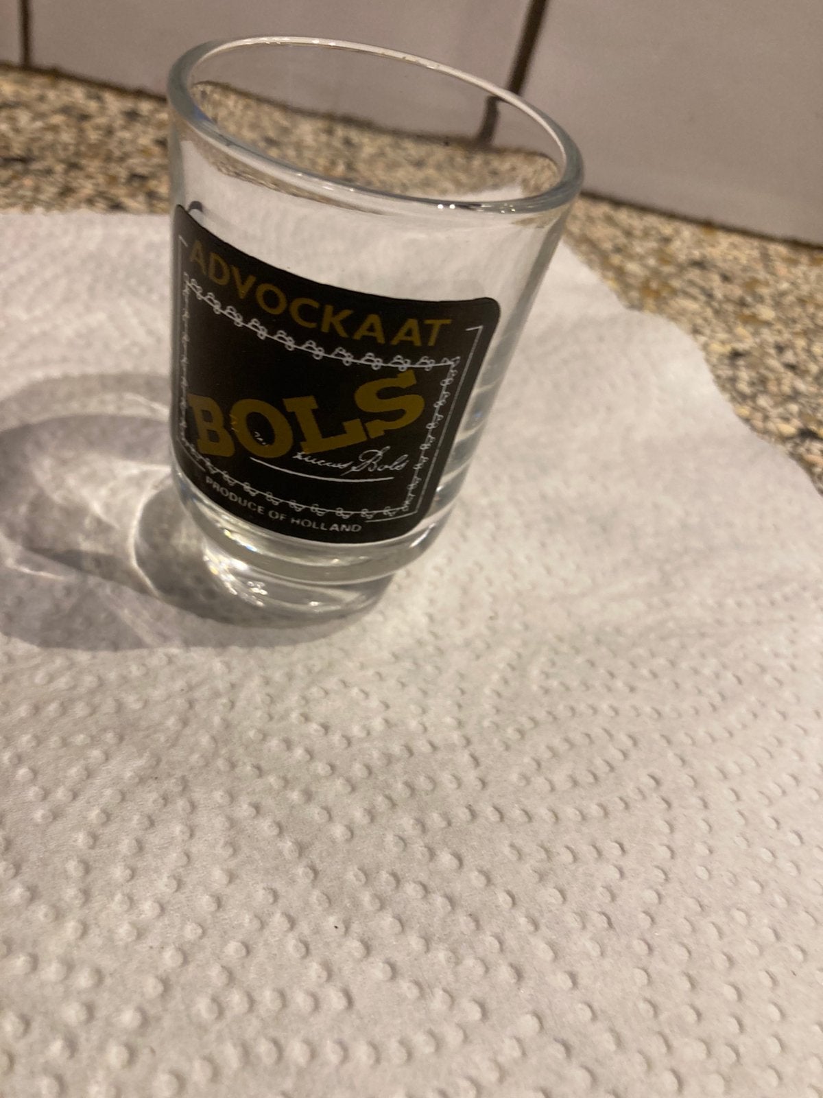 Bols glaasje, Ophalen of Verzenden, Zo goed als nieuw, Overige typen