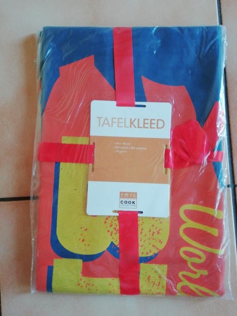 Tafelkleed 140x180cm - Katoen/Polyester - Nieuw, Huis en Inrichting, Tafelkleden, Ophalen of Verzenden, Nieuw, Rechthoek, Binnen
