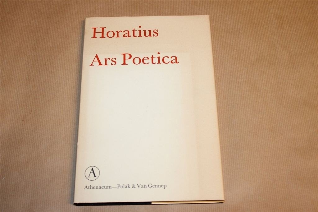 Ars Poetica — Horatius Leergedicht voor Dichters [LAT/NL], Boeken, Ophalen of Verzenden, Gelezen