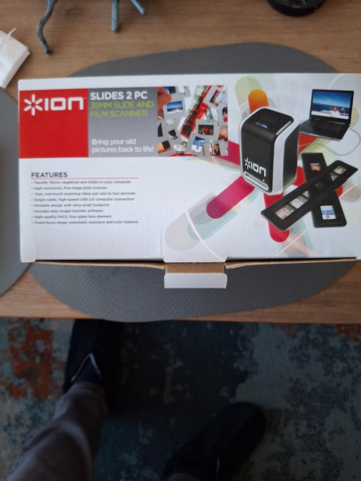 ION Slides 2 PC 35mm Film- en Diascanner, Computers en Software, Ophalen, Diascanner, ION, Zo goed als nieuw