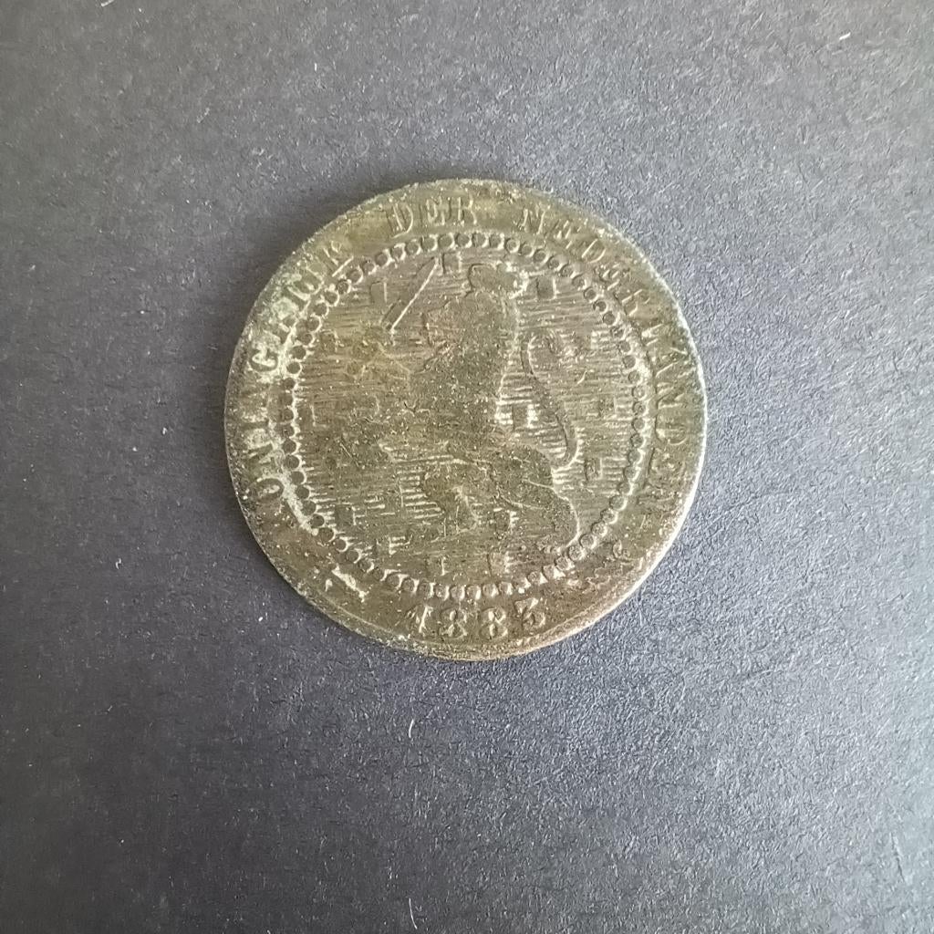 1 cent 1883 Willem III, Postzegels en Munten, Munten | Nederland, Ophalen of Verzenden, Koning Willem III, 1 cent, Losse munt