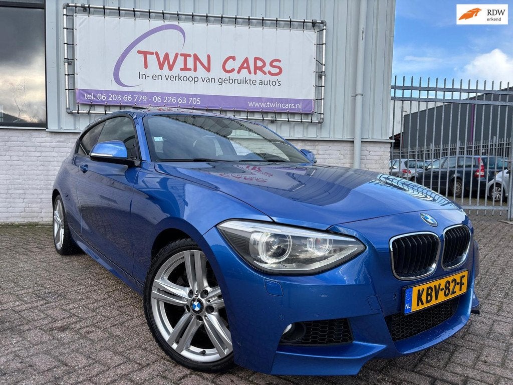 BMW 1-serie 125i M-Sport Aut. Schuifdak Leder Xenon 18", Auto's, 1345 kg, Achterwielaandrijving, Gebruikt, 4 cilinders
