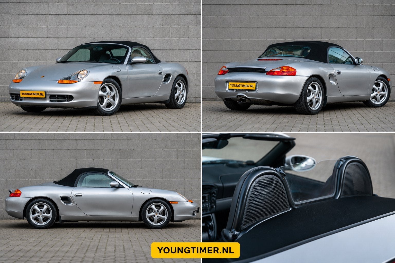 Porsche Boxster Lage KM | M030 | Origineel | 6mnd garantie, Automaat, Achterwielaandrijving, Zwart, Cabriolet