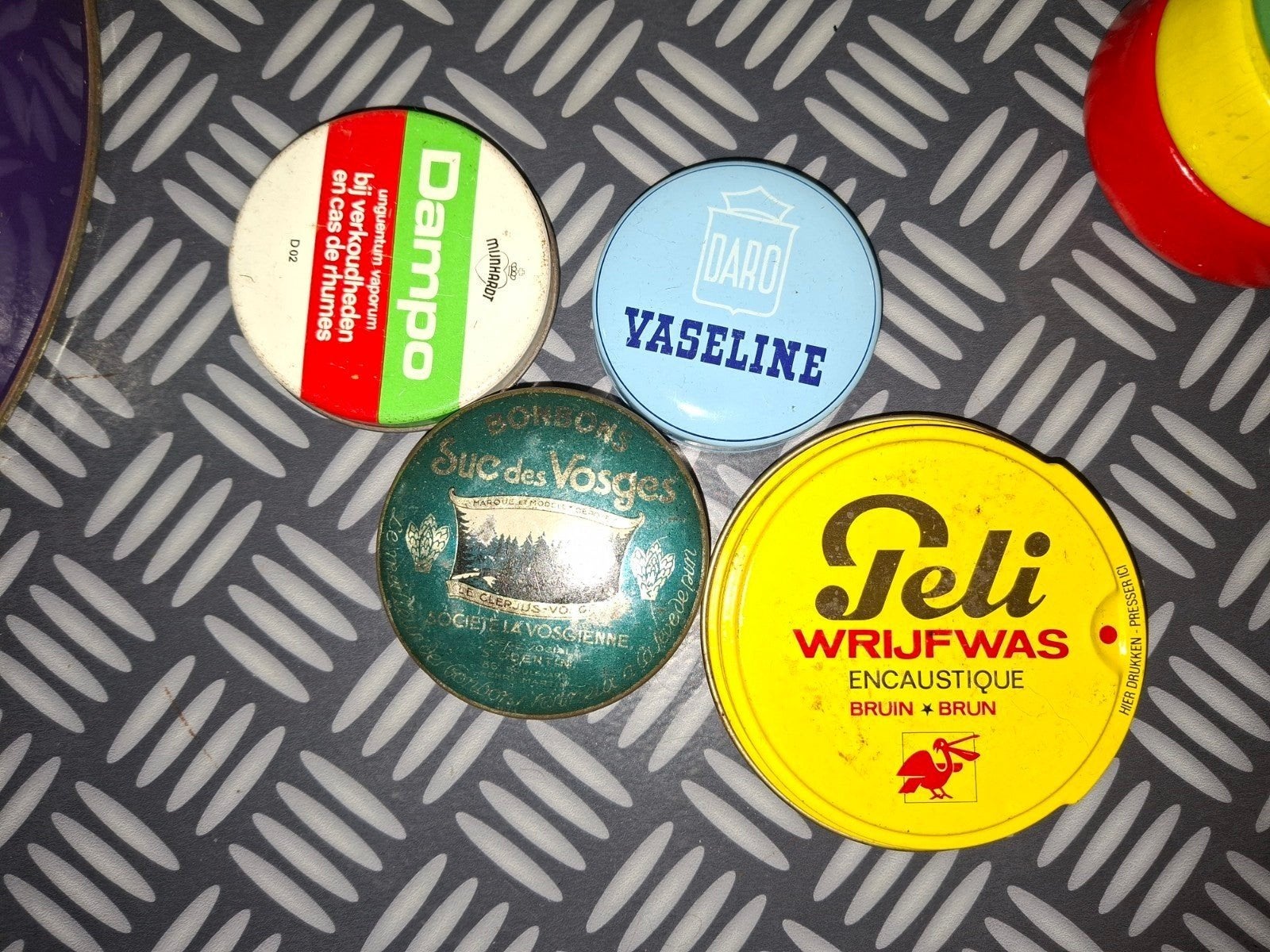 retro blikjes, Ophalen of Verzenden