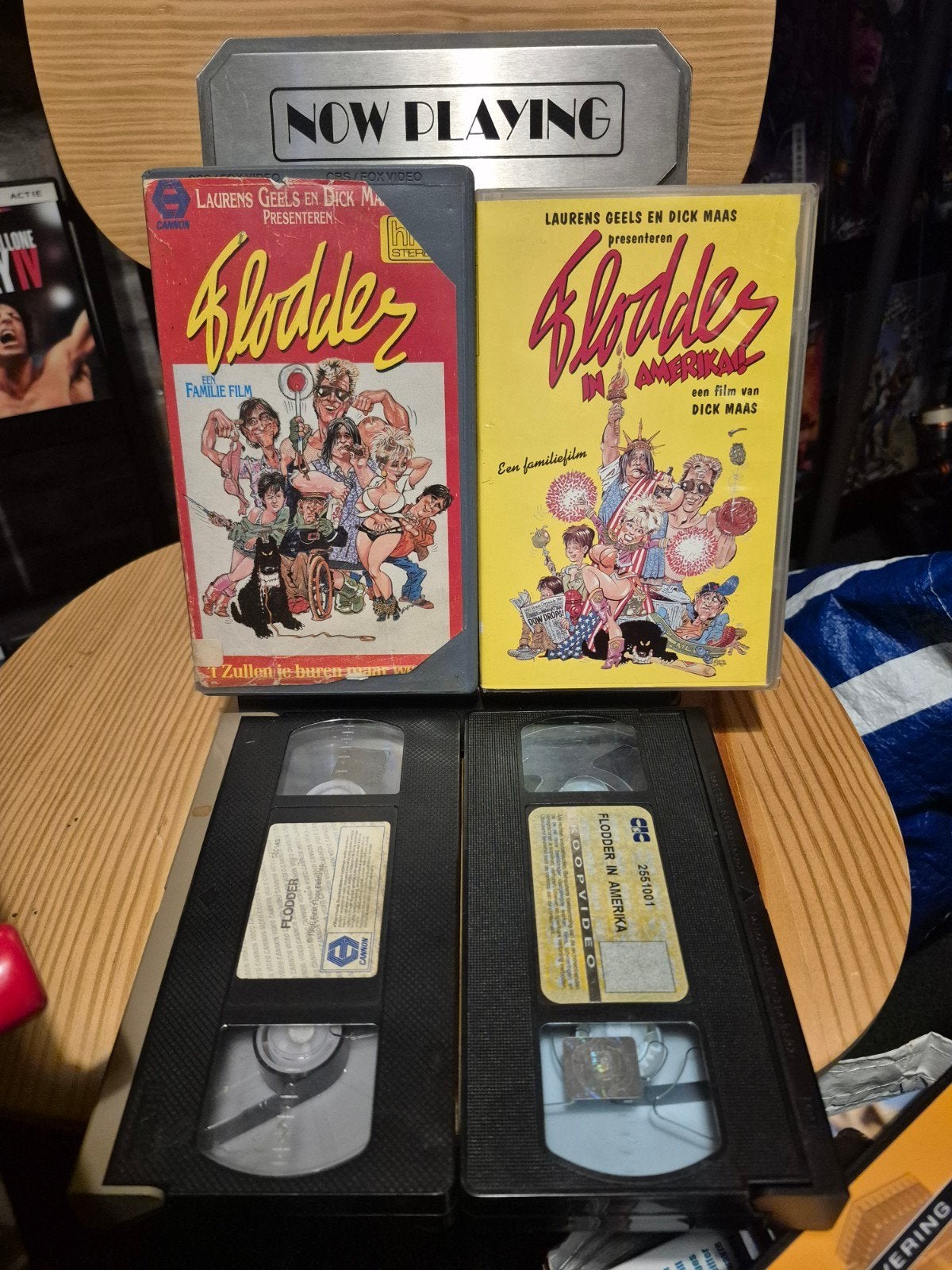 VHS Flodder 1 & 2, Ophalen of Verzenden