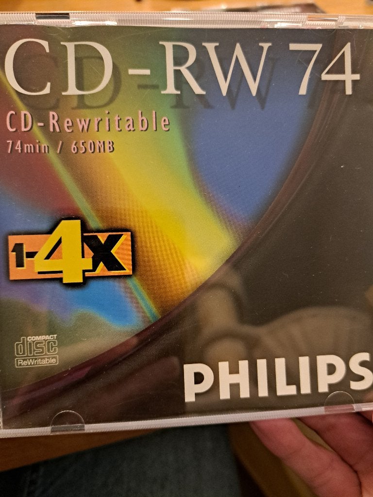 cd rw phillips, Computers en Software, Beschrijfbare discs, Ophalen of Verzenden, Nieuw