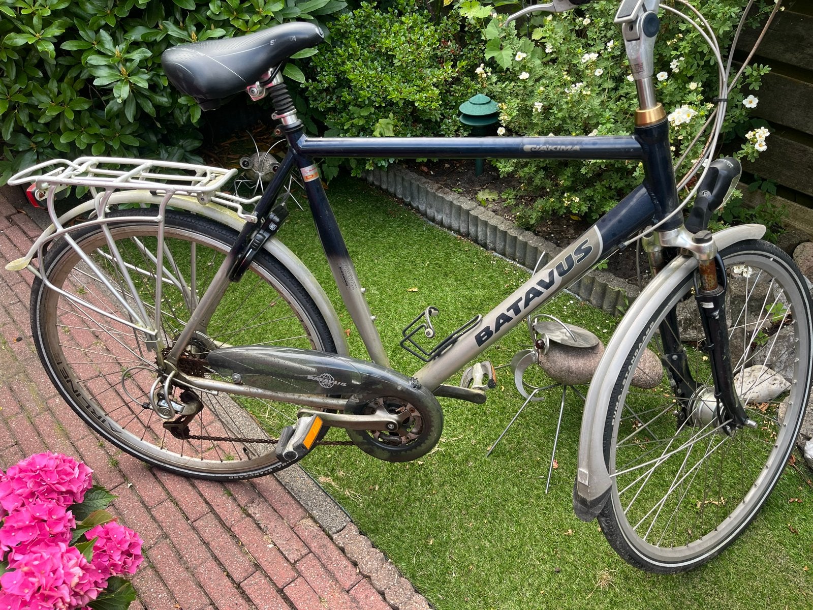 Batavus fiets met verlichting en versnellingen, Ophalen, Gebruikt, Versnellingen, Batavus