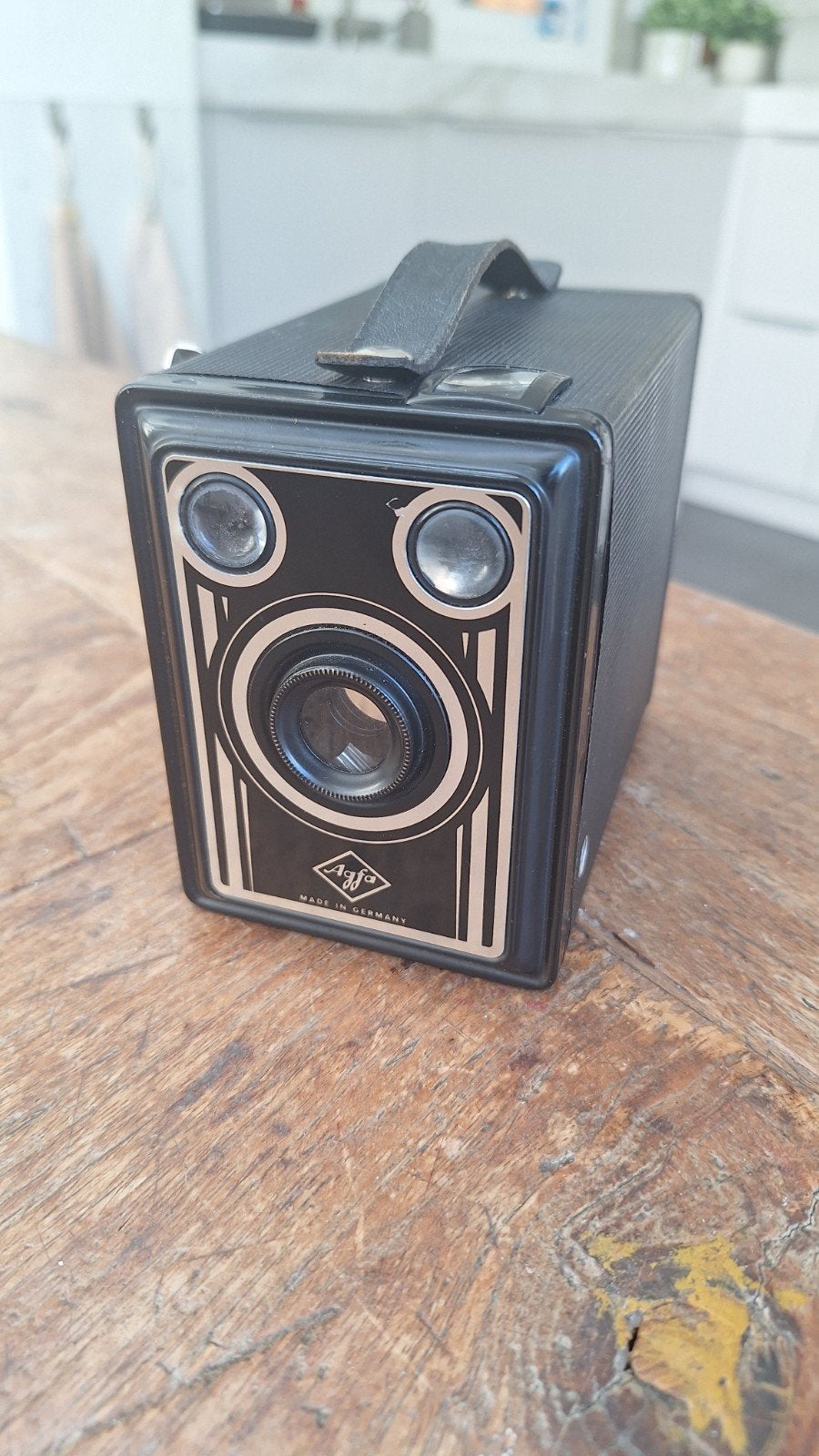 Agfa Box 45 Vintage Camera - Perfecte Conditie, Ophalen of Verzenden, Zo goed als nieuw, Compact, Overige Merken