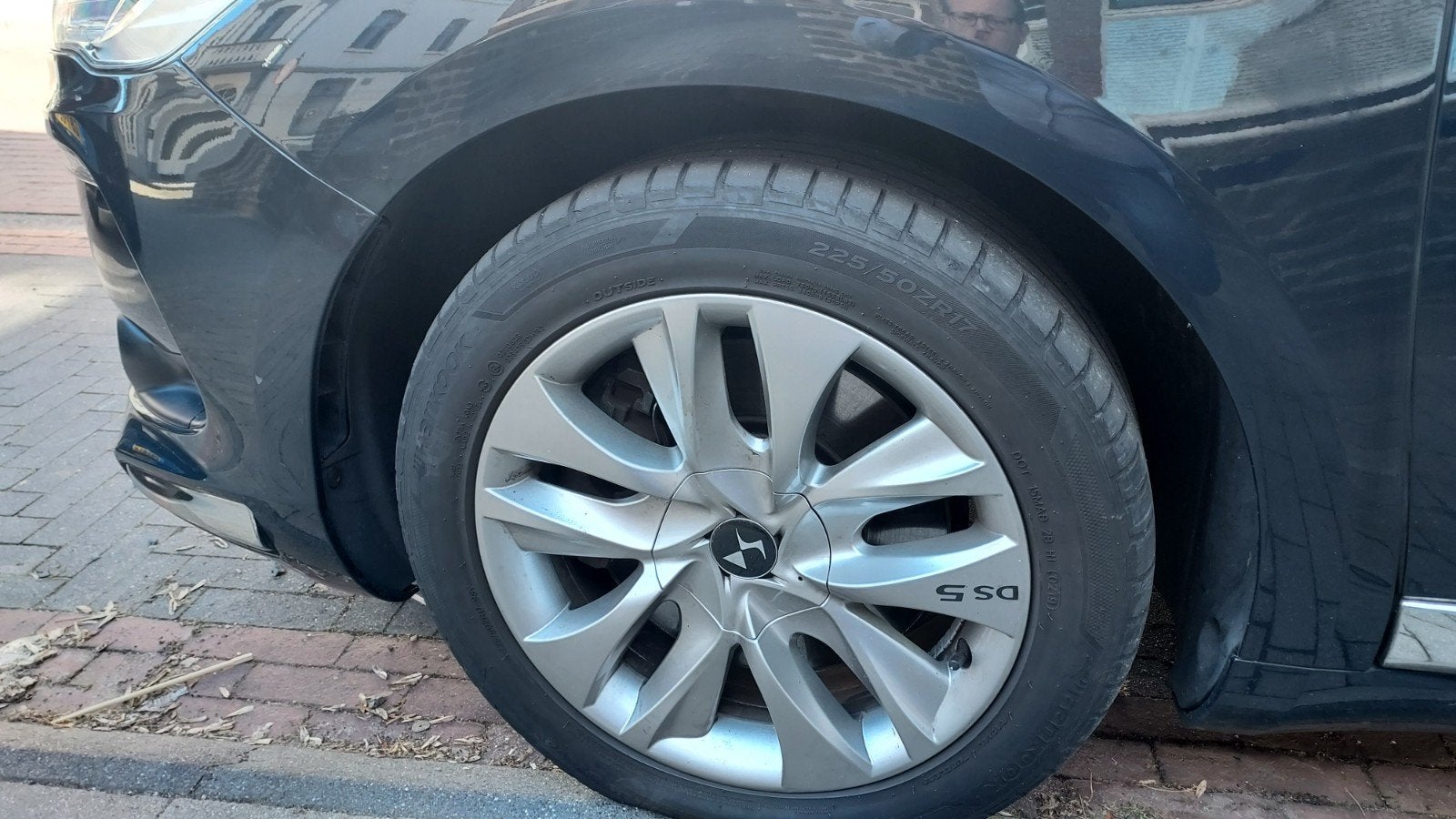 Supernette set housten velgen orgineel ds5 17 inch, Ophalen, Citroën, Bumper