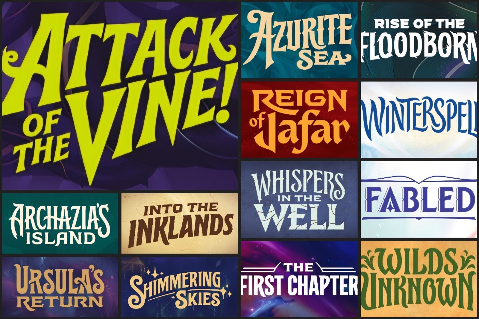 Van alle sets RARE + SUPERRARE kaarten lorcana disney, Ophalen of Verzenden, Zo goed als nieuw, Meerdere kaarten