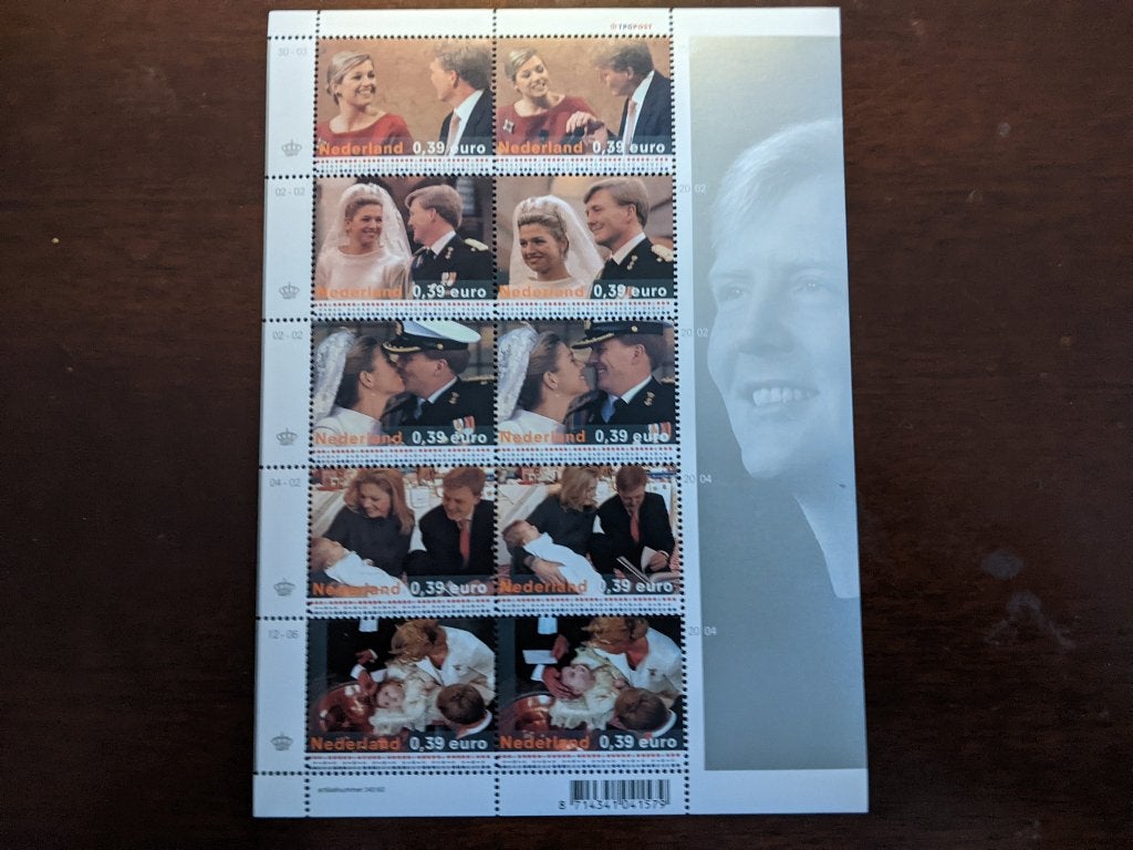 NL 2004; VEL (10) KONINKLIJKE FAMILE, Verzenden, Na 1940, Postfris