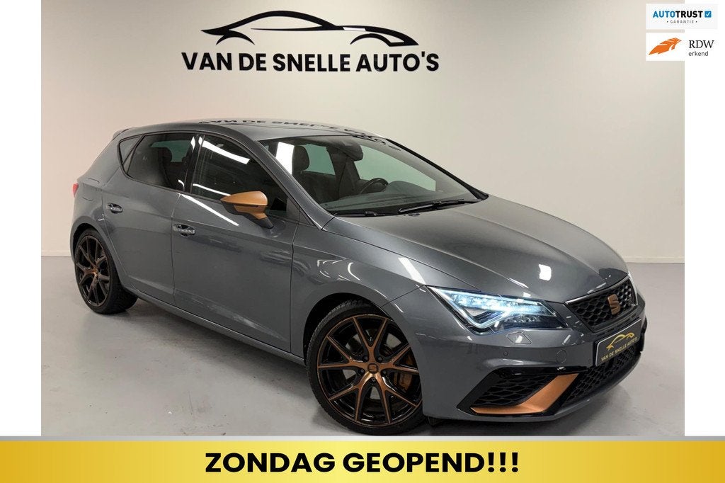 Seat LEON 2.0 TSI CUPRA 300 BEATS/VIRTUAL/ALCANTARA, Auto's, 15 km/l, Euro 6, 4 cilinders, 1984 cc