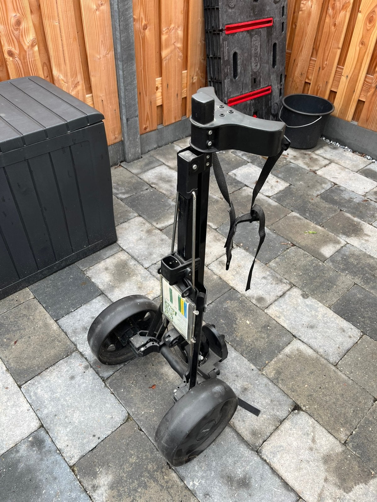 Bagboy golfcart, Sport en Fitness, Ophalen, Gebruikt, Golfkar