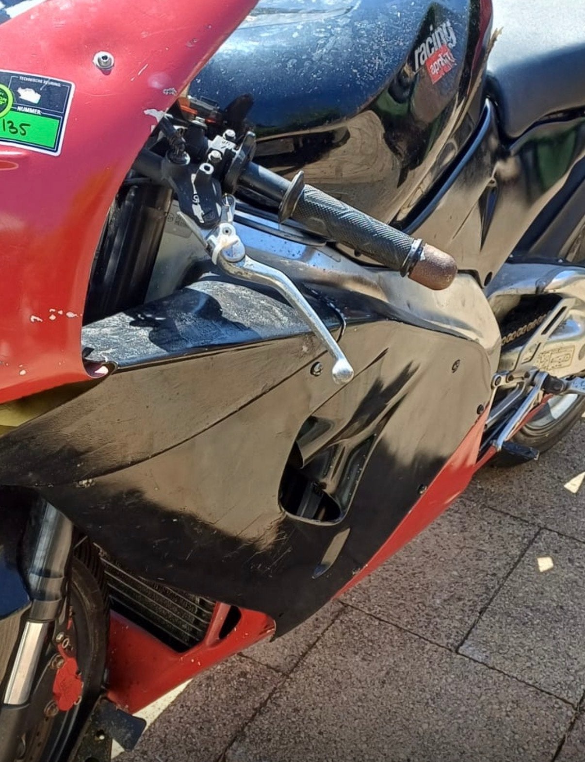 Clipons Gen1 Aprilia RSV Mille - Gebruikt, Motoren, Ophalen of Verzenden, Gebruikt