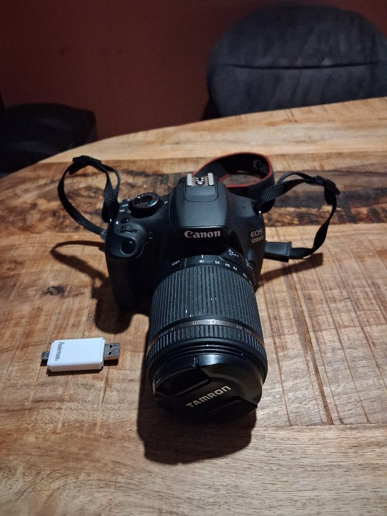 Canon 1200d, Spiegelreflex, Accu, Canon, Ophalen of Verzenden